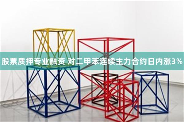 股票质押专业融资 对二甲苯连续主力合约日内涨3%